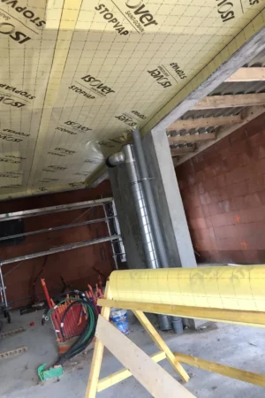 Image d'un projet d'isolation