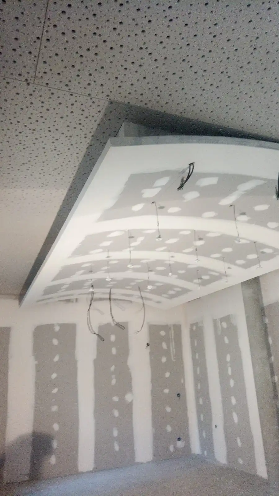 Image d'un projet de plâtrerie